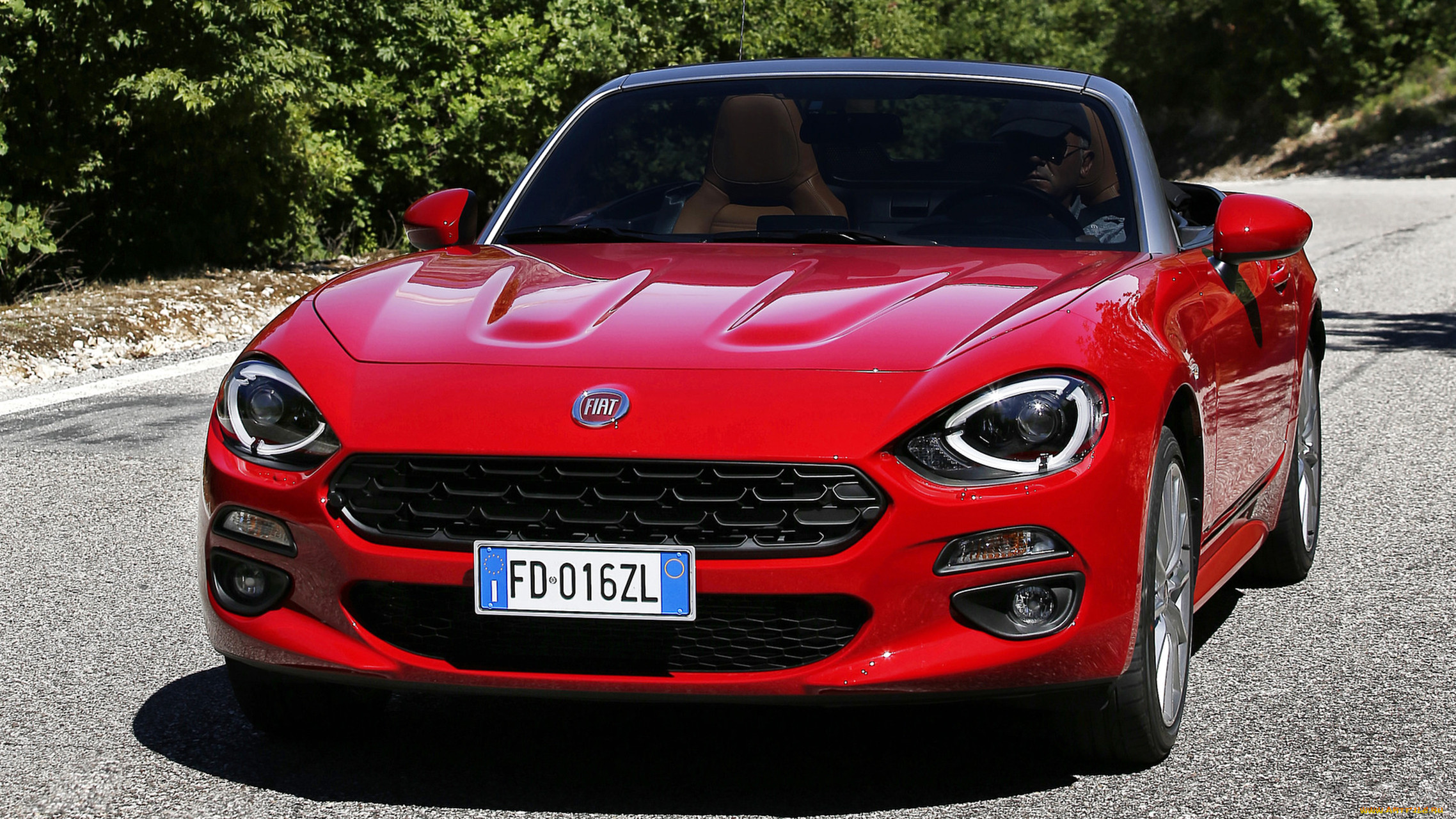 fiat 124 spider red 2017, , fiat, red, spider, 124, , 2017